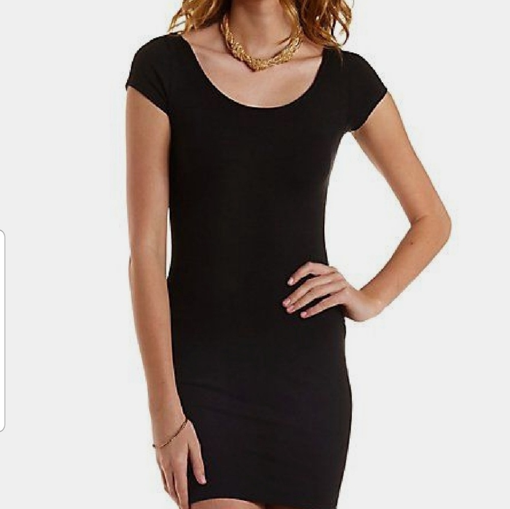 Charlotte Russe Black Bodycon Dress